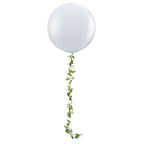 White Rose Garland - 1.75m