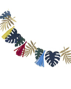 Island Life Gold Card & Leaf Tassel Garland