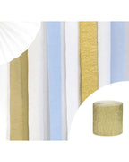 Gold Crepe Streamer (4pk)