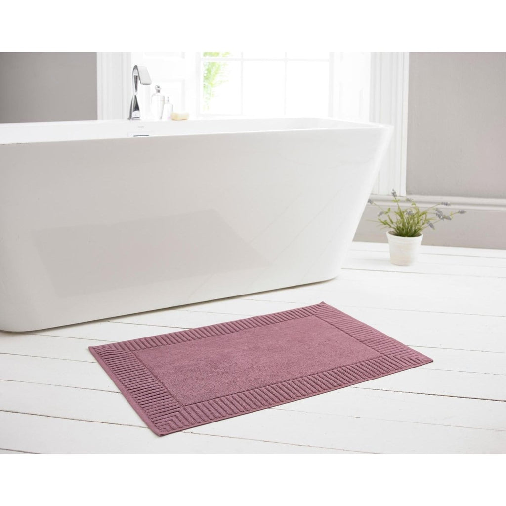 Deyongs Bliss Pima Bath Mat - Grape - Beales department store