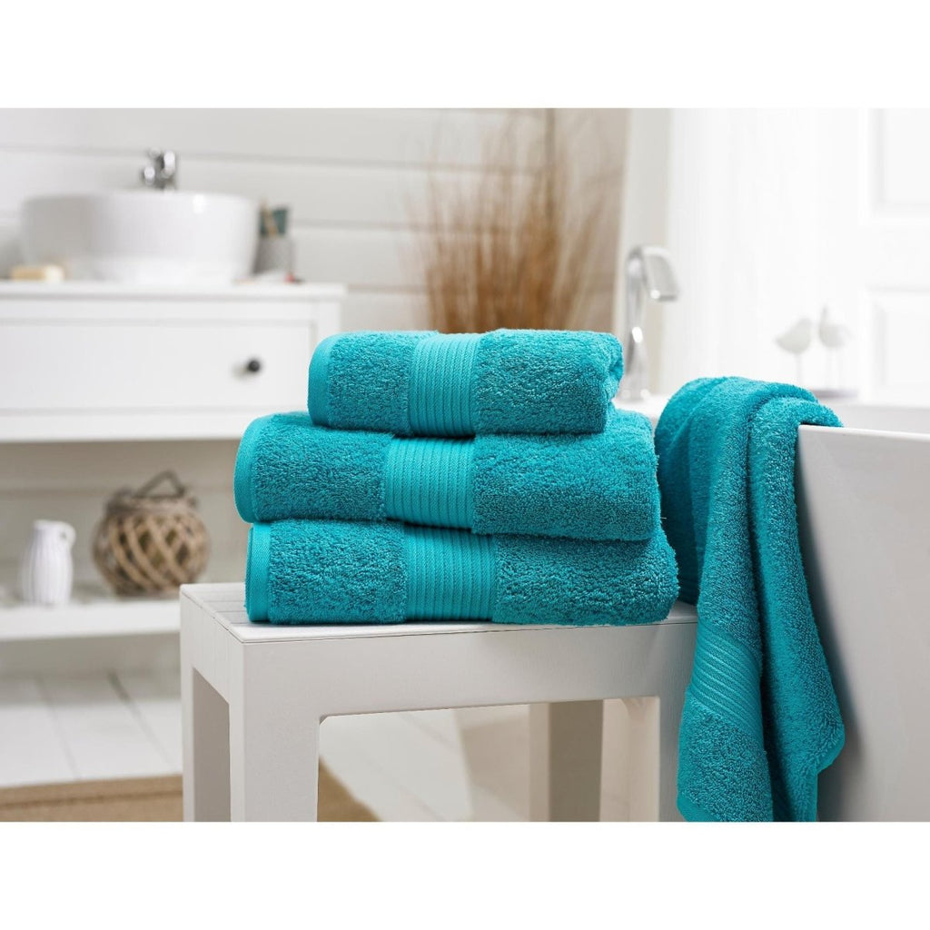 Deyongs Bliss Pima Cotton Towel - Teal - Beales department store