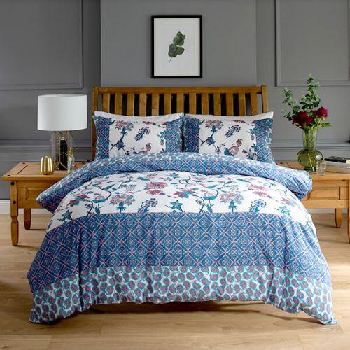 Deyongs Jacobean 200 Thread Count Cotton Rich Duvet Cover Set - Beales department store