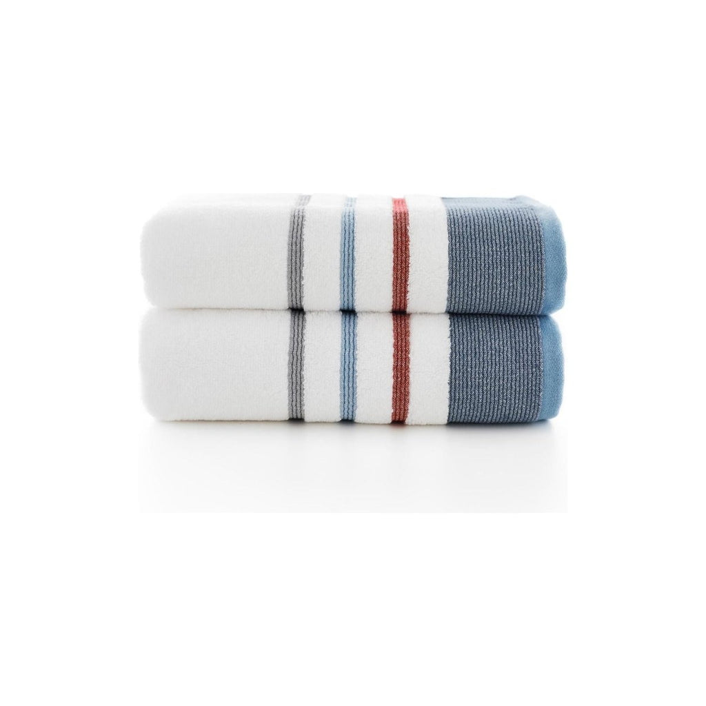 Deyongs Portland Zerotwist Towel - Denim - Beales department store