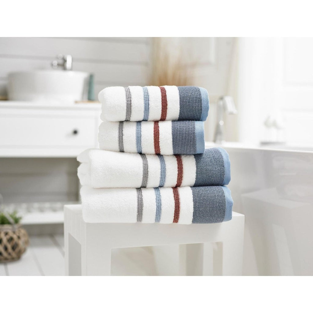 Deyongs Portland Zerotwist Towel - Denim - Beales department store