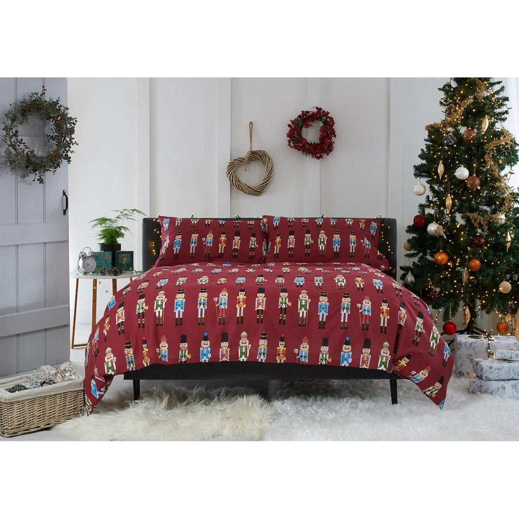 Deyongs Soldier Red Christmas Duvet Cover Set - Beales department store