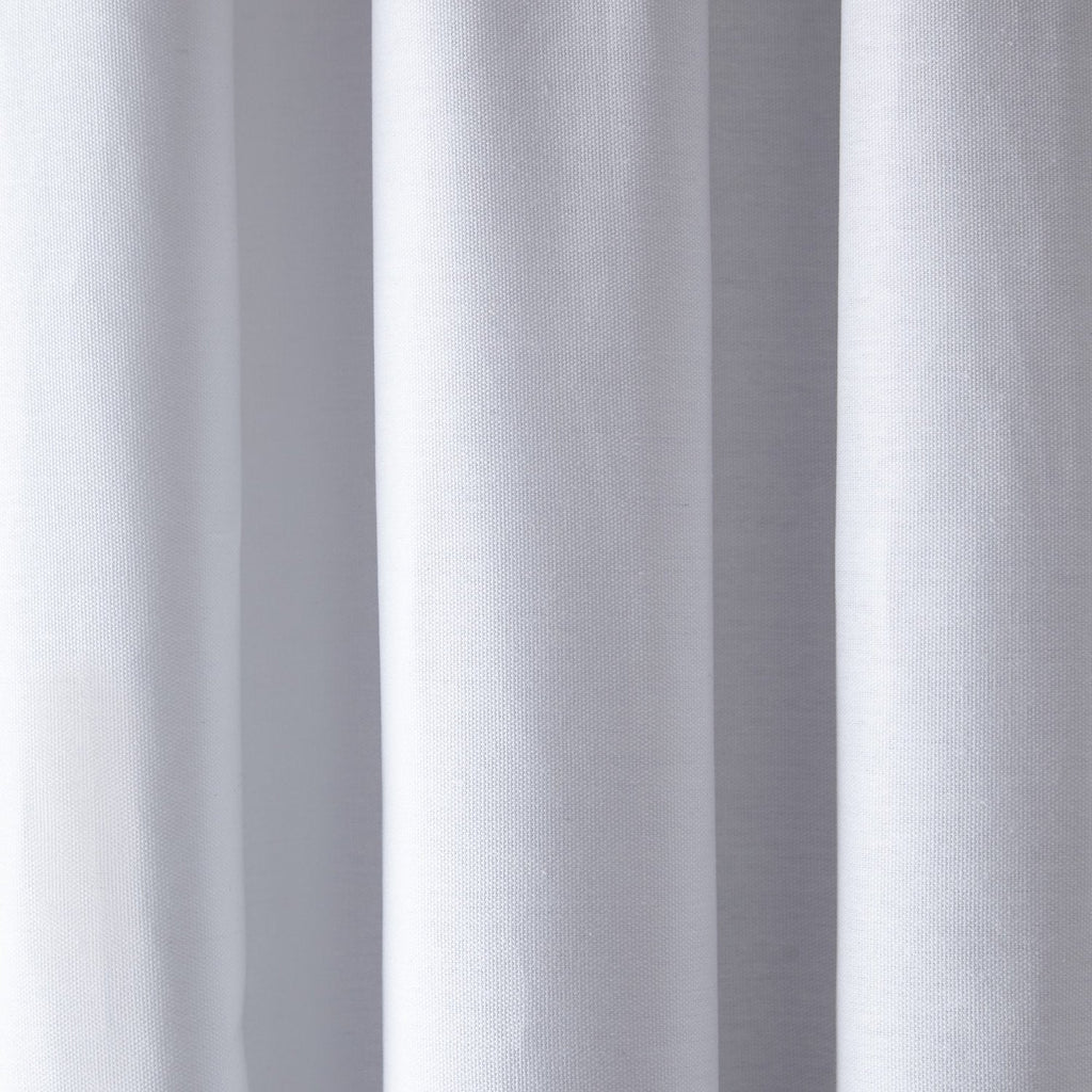Dijon White Blackout Thermal Pencil Pleat Curtains
