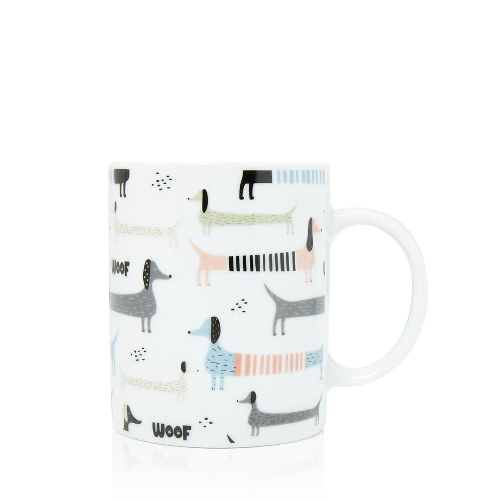 Dog Porcelain Mug - Beales department store