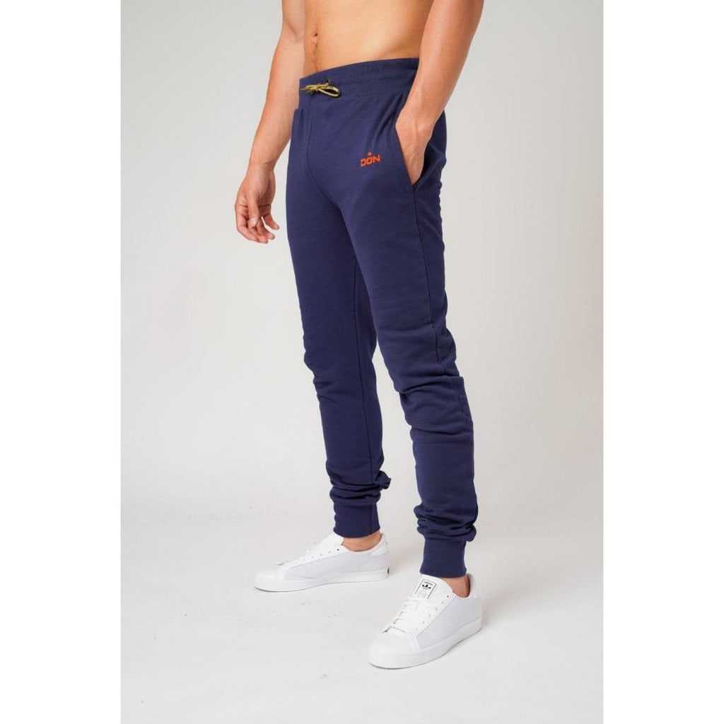 Don Jeans Don Joggers Navy & Orange - Beales department store