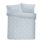 Dot Garden Duck Egg 100% Cotton Duvet Set