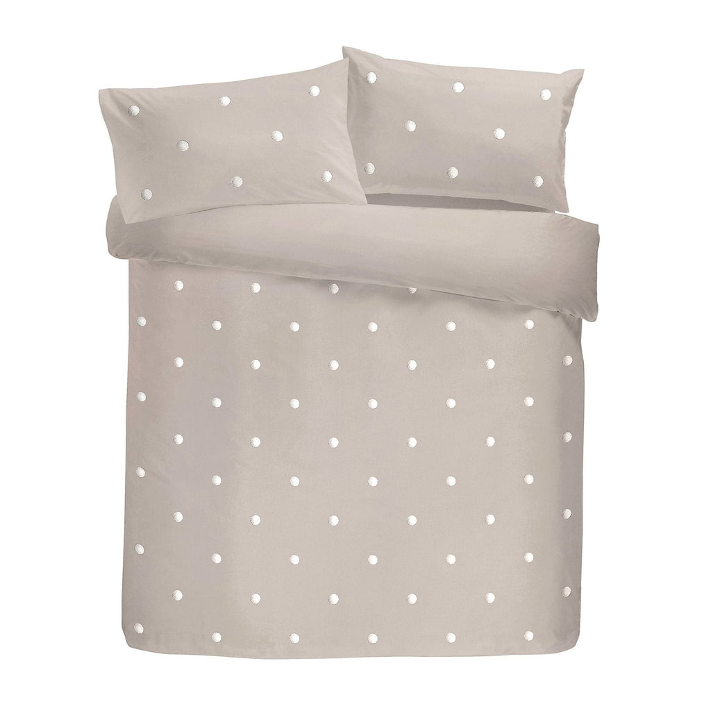 Dot Garden Natural 100% Cotton Duvet Set