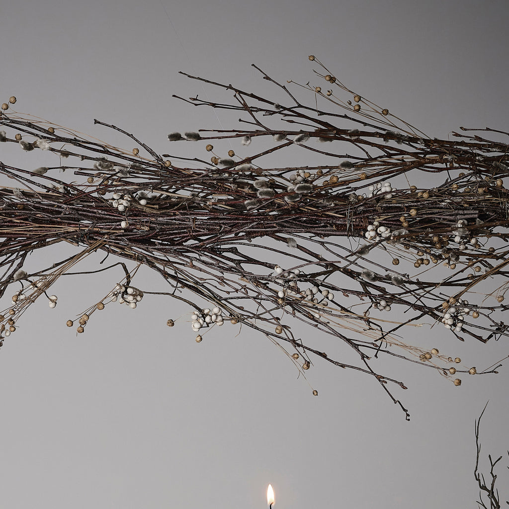 Twigs and Berry Decorative Halloween Garland
