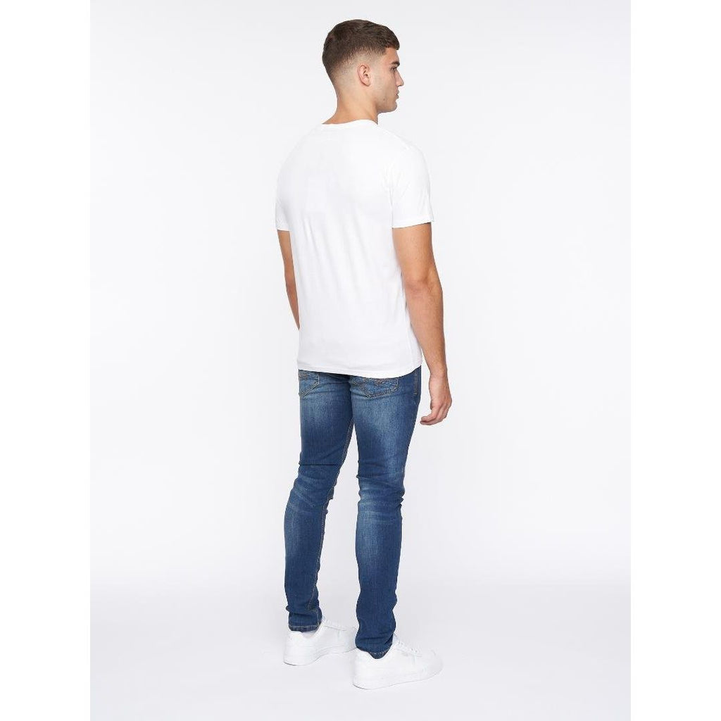 Duck & Cover Banning T-Shirt - White - Beales department store