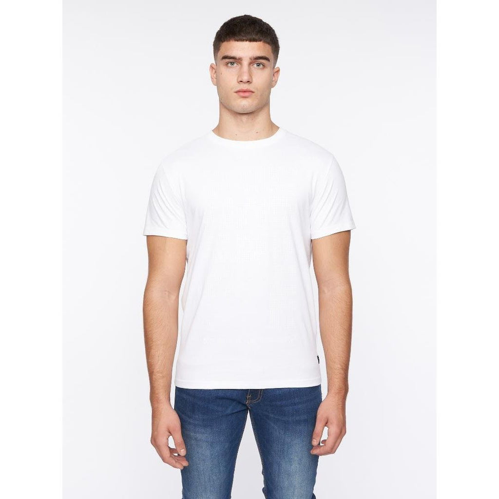 Duck & Cover Banning T-Shirt - White - Beales department store