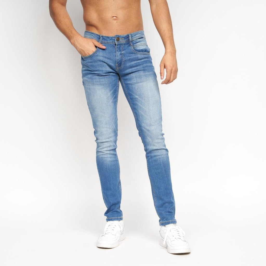 Duck & Cover MAYLEAD SLIM FIT JEAN - LIGHT WASH - Beales department store