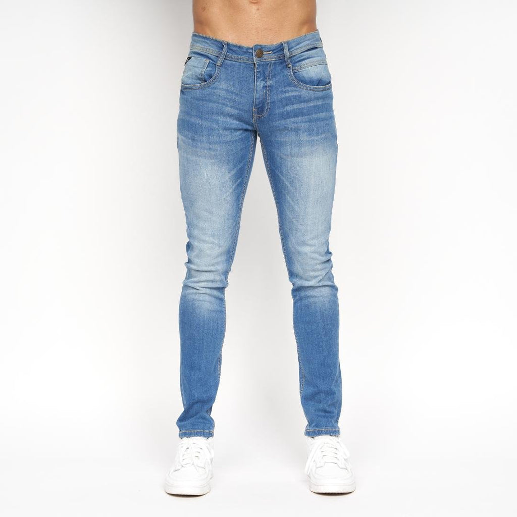 Duck & Cover MAYLEAD SLIM FIT JEAN - LIGHT WASH - Beales department store