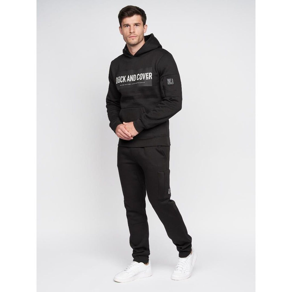 Duck & Cover MILGATE JOG PANT - BLACK - Beales department store