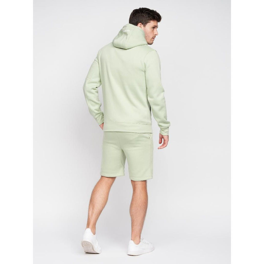 Duck & Cover MILGATE ZIP THRU HOODY - SAGE - Beales department store