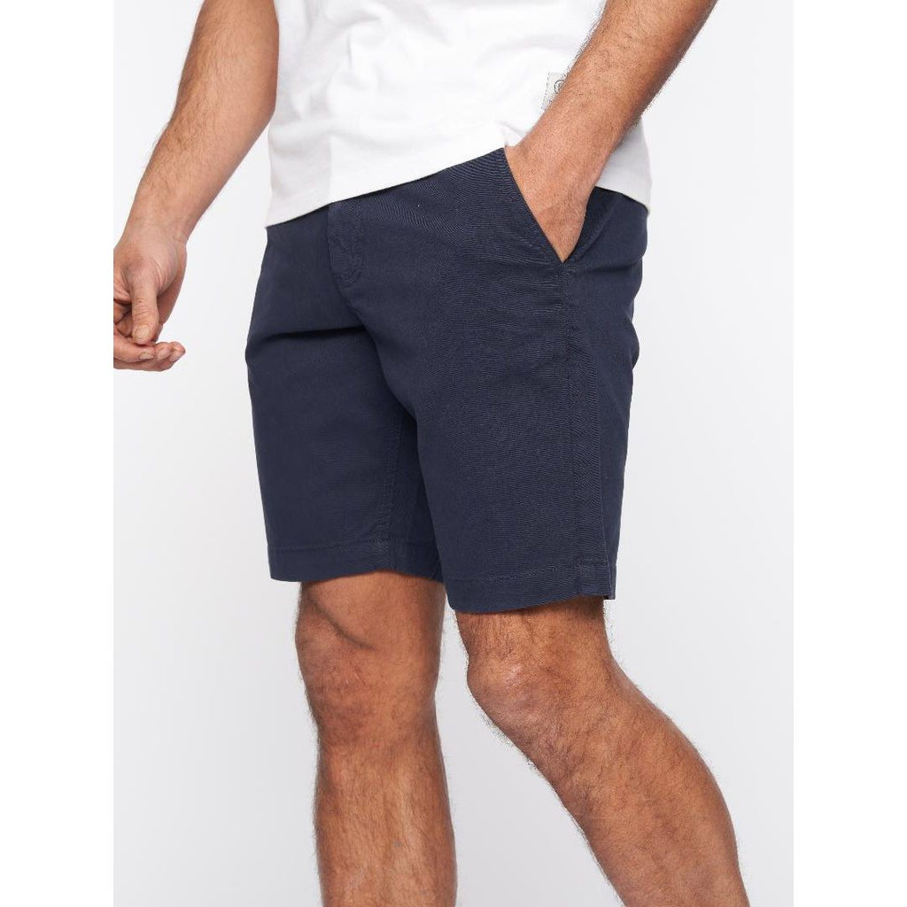 Duck & Cover MORESHORE CHINO SHORT - NAVY - Beales department store