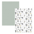 Playful Pets Set of 2 Dog Tea Towels