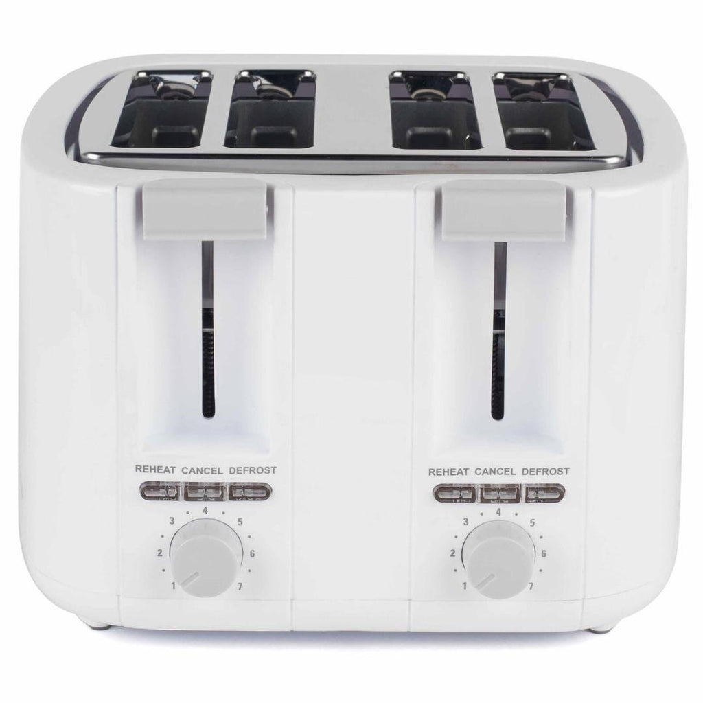 EK3394PF Progress 4 Slice Toaster White - Beales department store