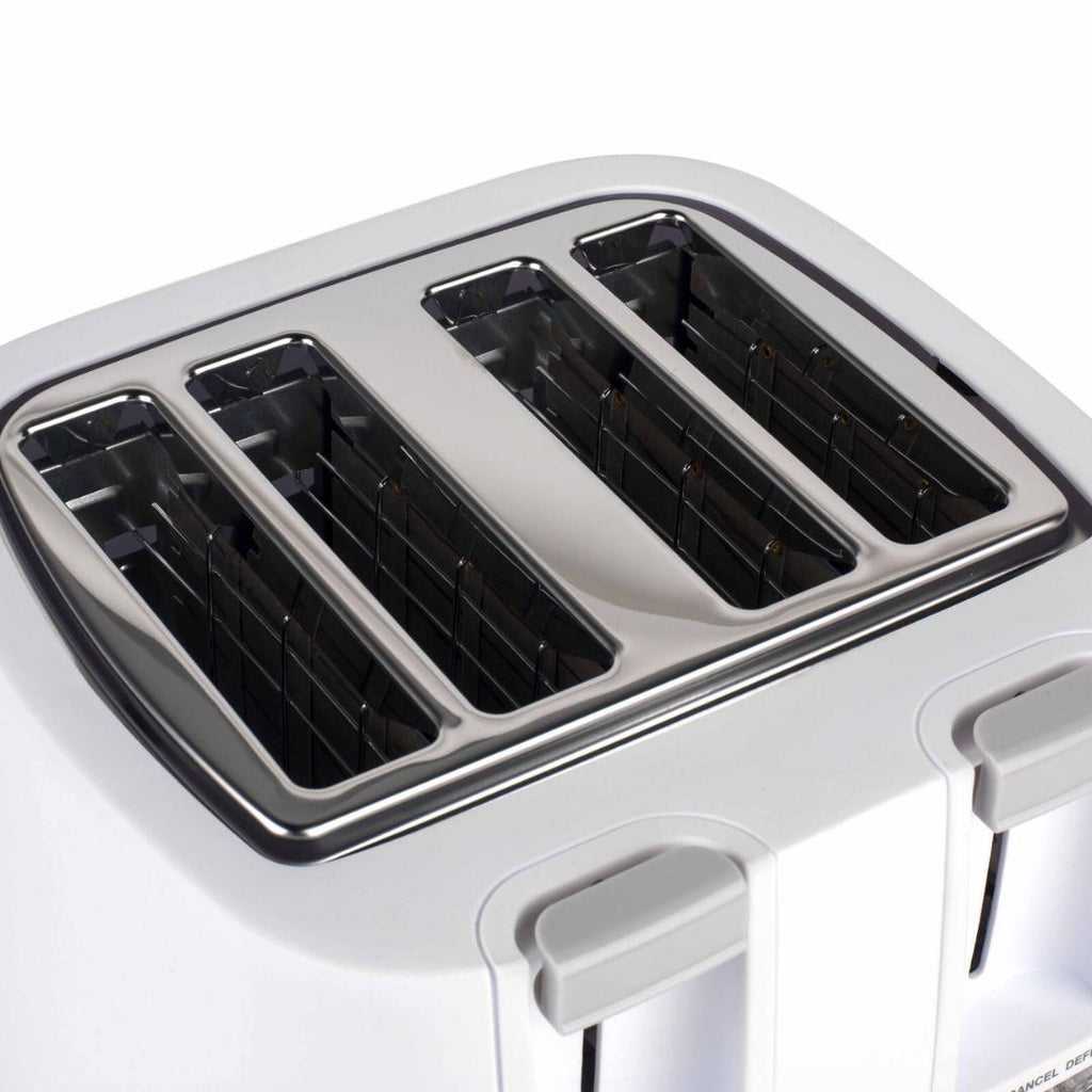 EK3394PF Progress 4 Slice Toaster White - Beales department store