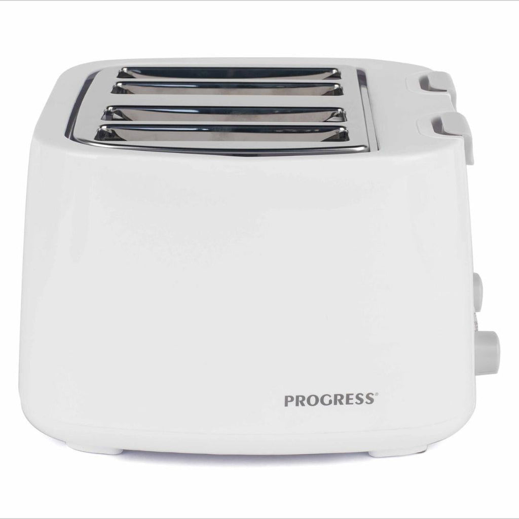 EK3394PF Progress 4 Slice Toaster White - Beales department store