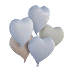 Heart Shaped Balloon Bundle- 5 Inner Pack