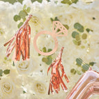 Rose Gold Engaged Balloon Bunting