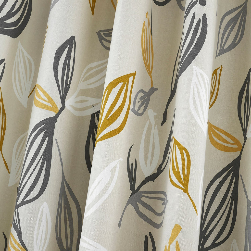 Ensley Ochre Eyelet Curtains