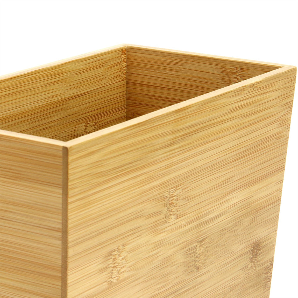 Bamboo Waste Paper Bin | M&W