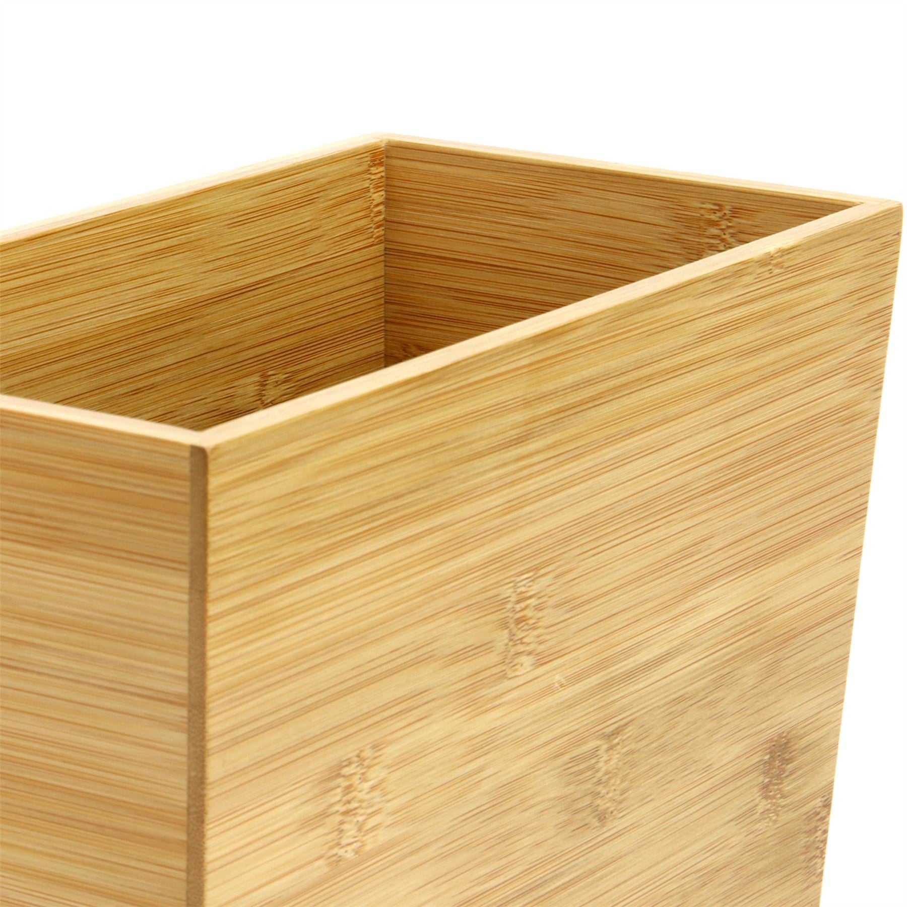 Bamboo Waste Paper Bin | M&W