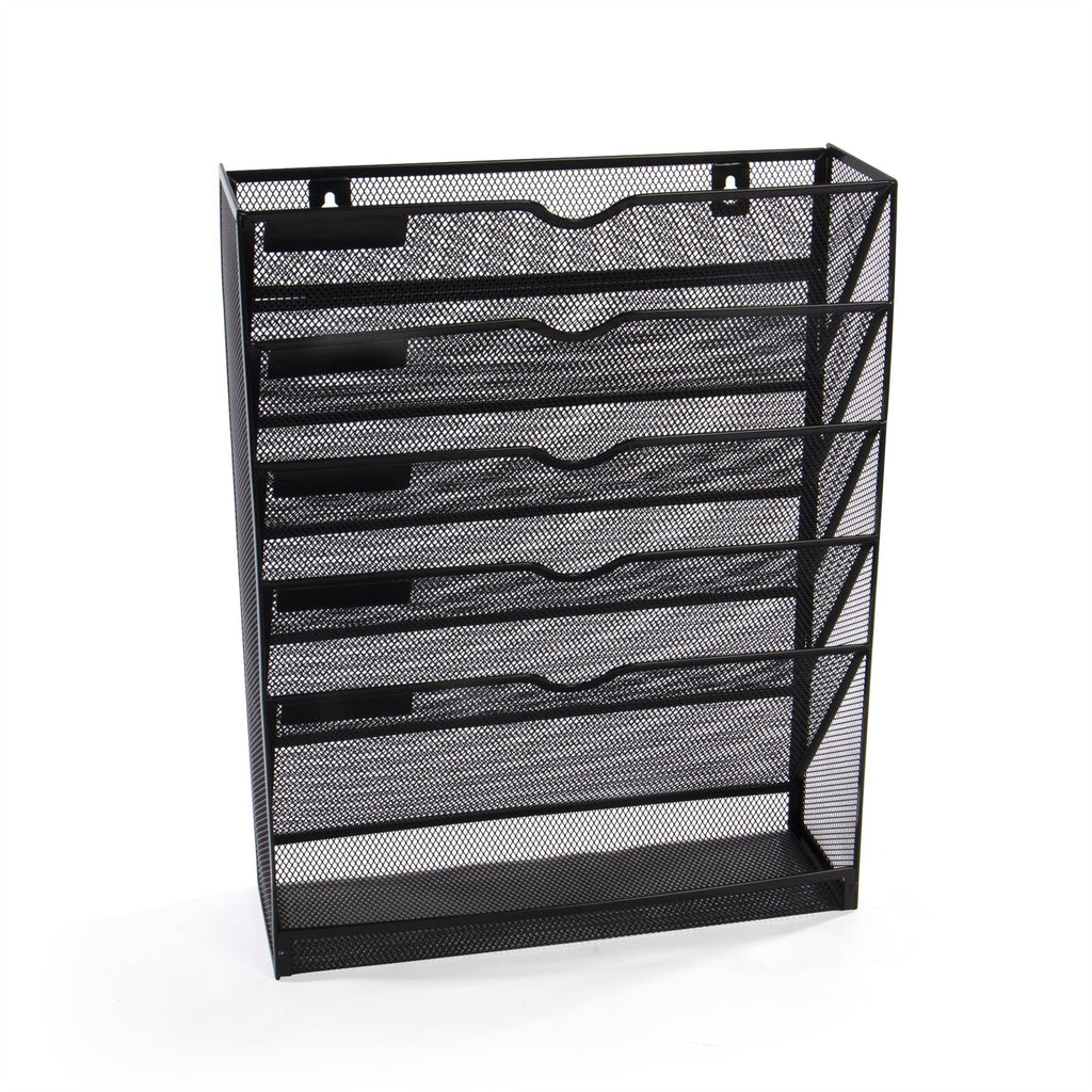 Metal Mesh Wall Mounted File Organiser | M&W