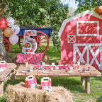 Farm Animals Party Paper Straws