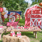 Farm Animals Party Paper Straws- 5 Inner Pack