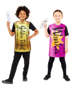 Roald Dahl Golden Ticket Wonka Bar - Child Costume