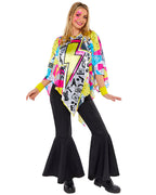 80s Retro Poncho - Adult Costume