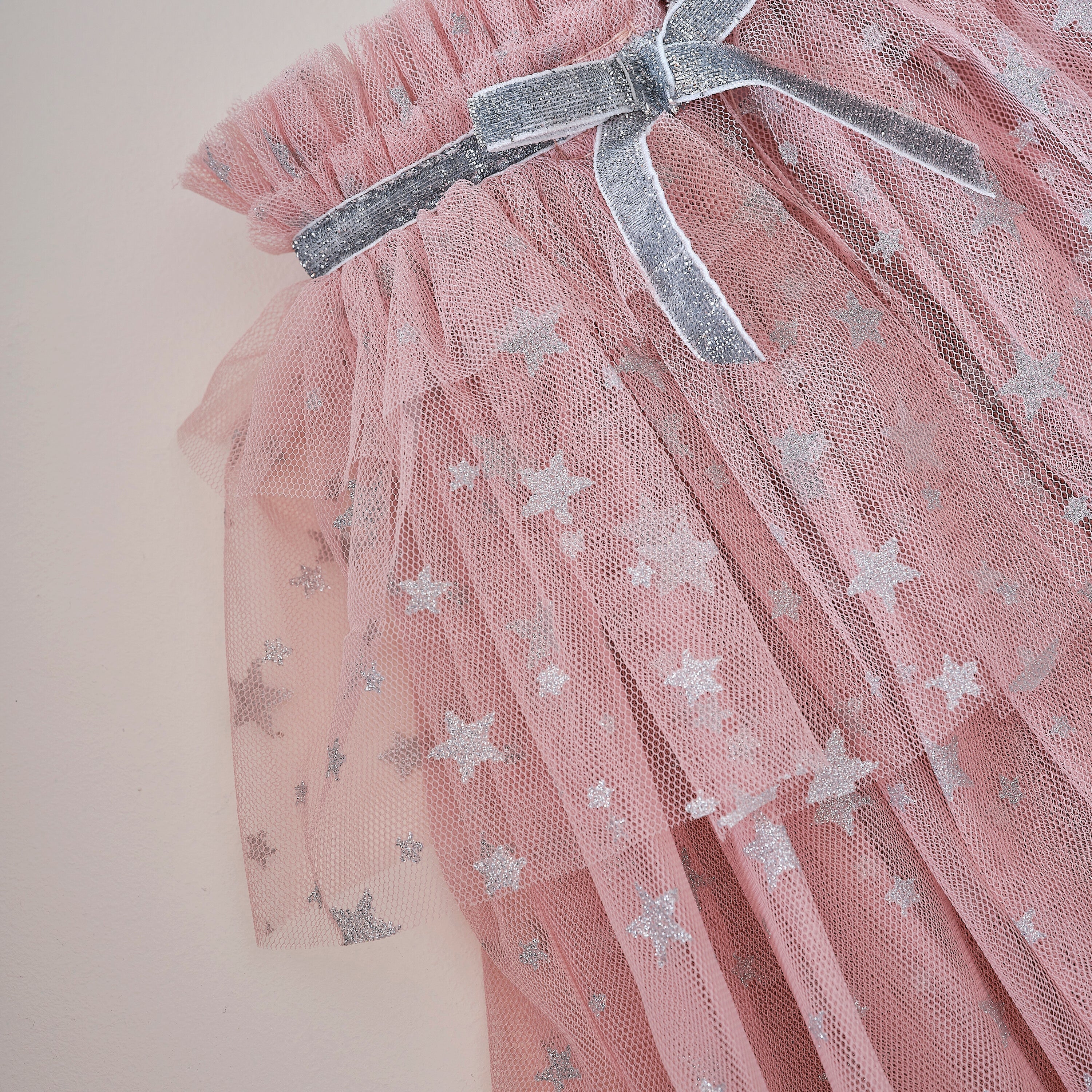 Pink & Silver Sparkle Fairy Princess Costume Cape- 4 Inner Pack