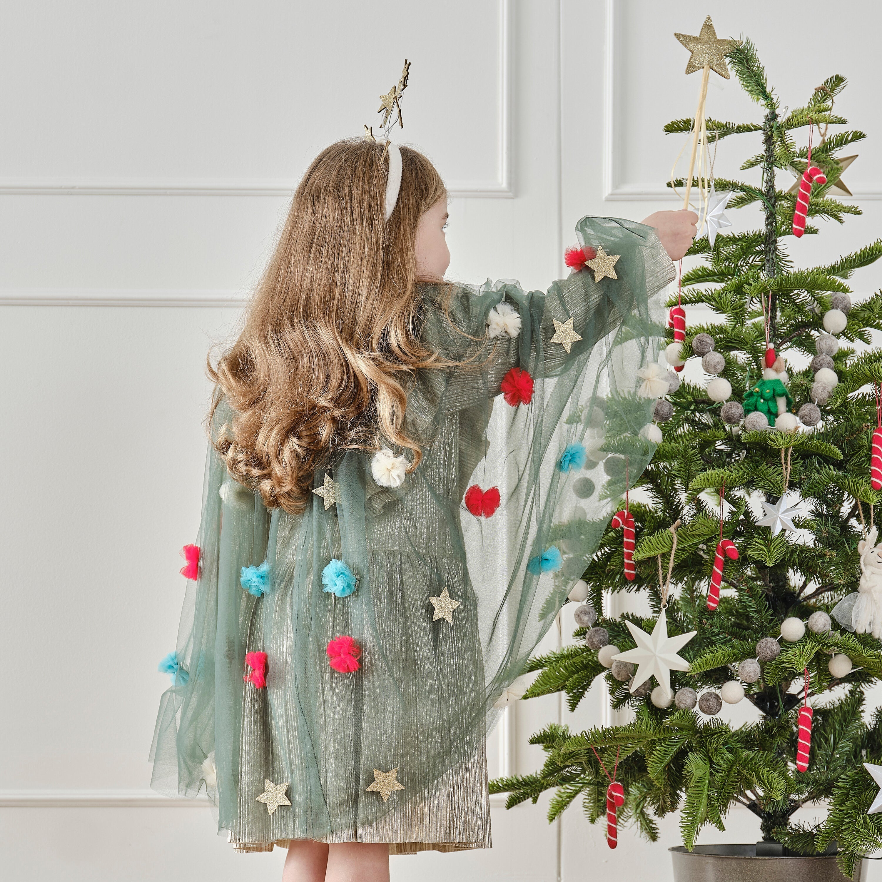 Christmas Tree Costume Cape- 4 Inner Pack