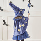 Navy Velvet Sparkle Kids Wizard Tutu- 4 Inner Pack