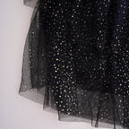 Black & Gold Sparkle Dress Up Tutu- 4 Inner Pack