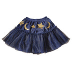 Navy Velvet Sparkle Kids Wizard Tutu- 4 Inner Pack