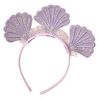 Purple Sequin Mermaid Headband- 4 Inner Pack