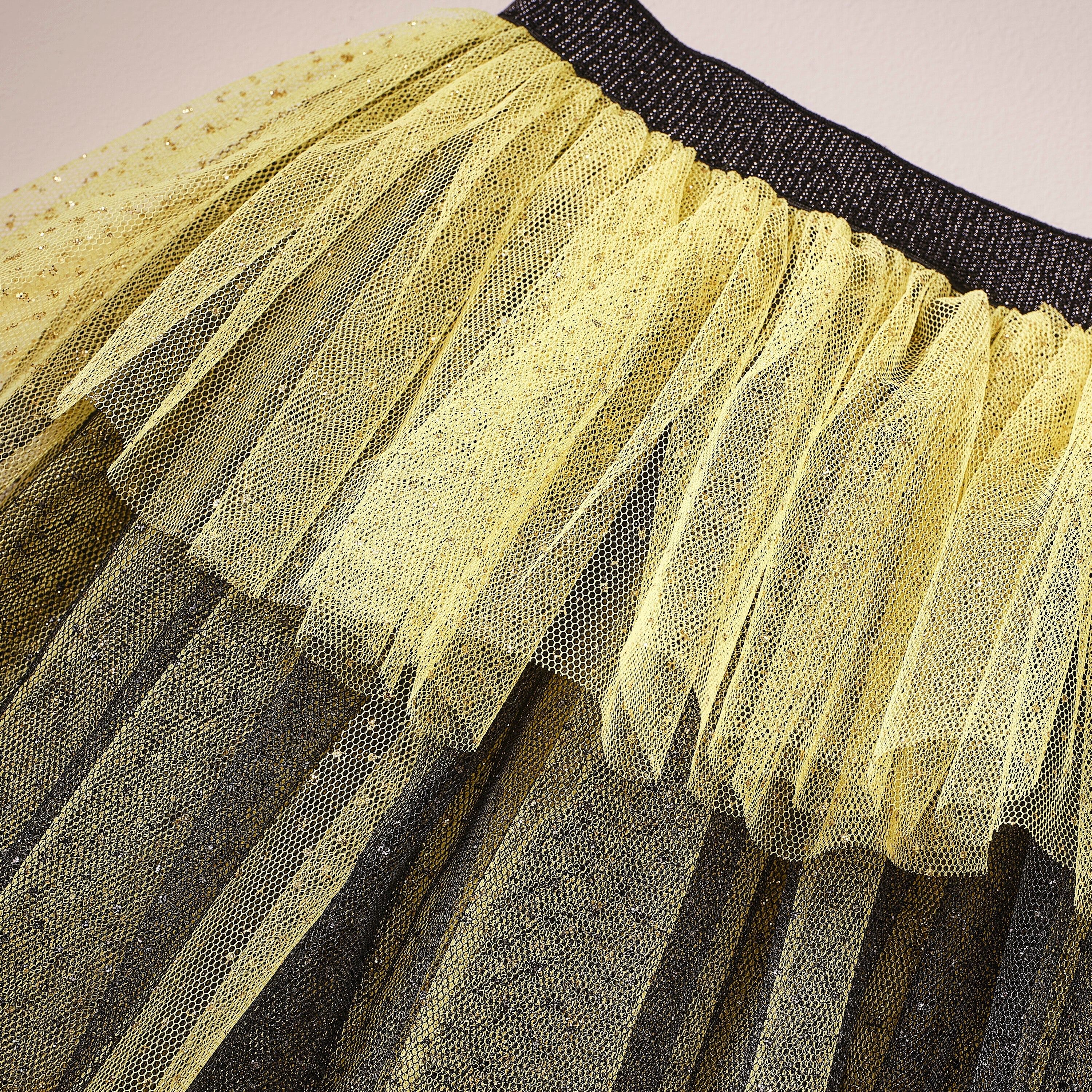 Black and Yellow Bumble Bee Costume Tutu - Ages 3-5- 4 Inner Pack
