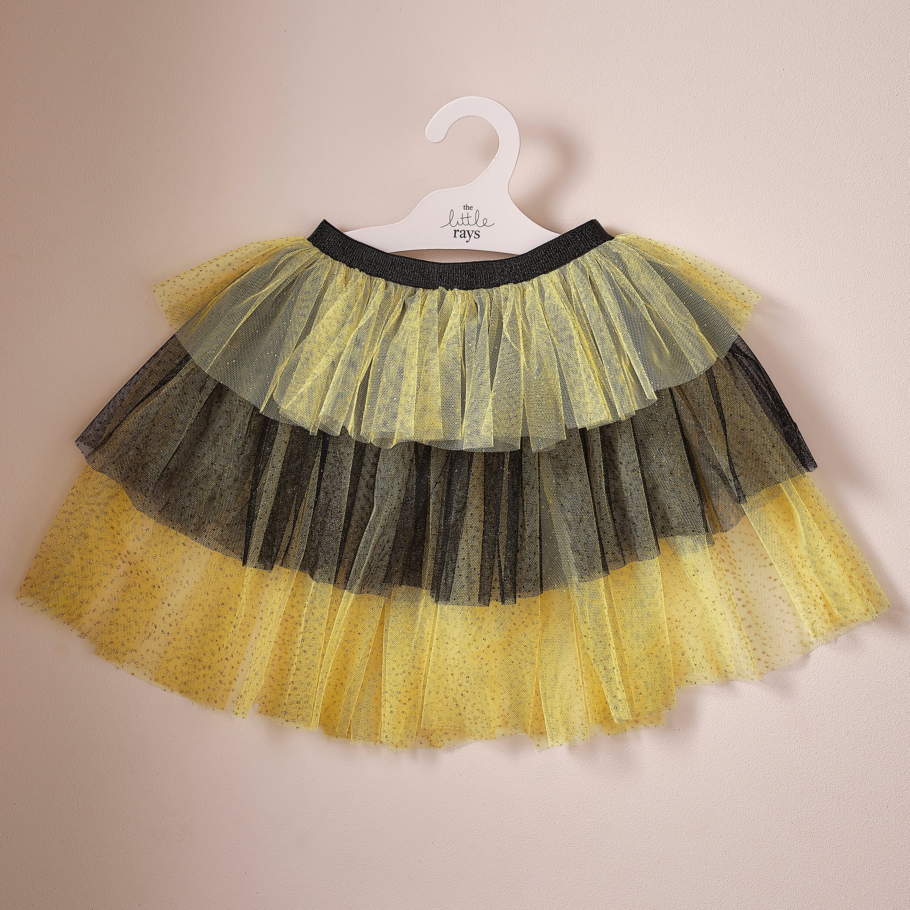 Black and Yellow Bumble Bee Costume Tutu - Ages 3-5- 4 Inner Pack