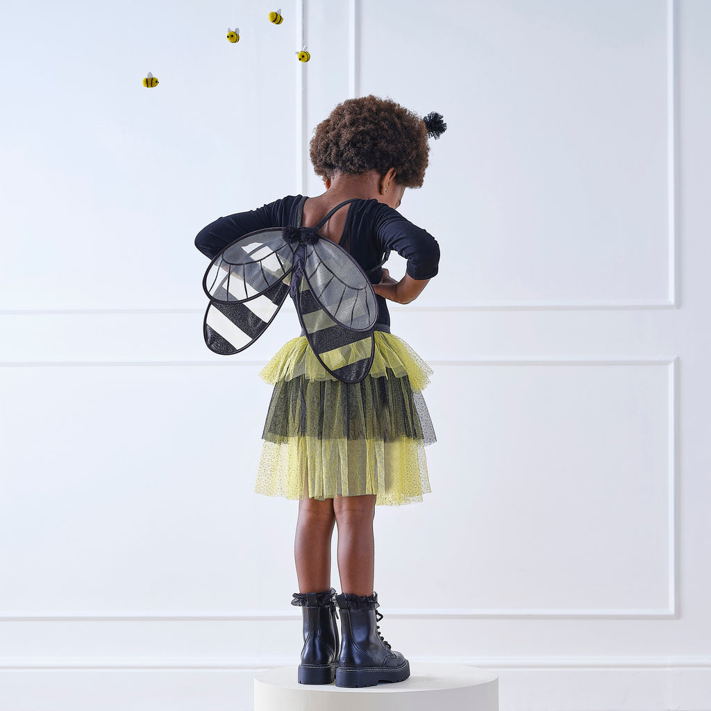 Black and Yellow Bumble Bee Costume Tutu - Ages 3-5