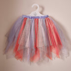 Red and Lilac Butterfly Costume Tutu