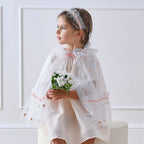 White and Pink Daisy Flower Headband