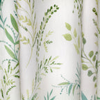 Fernworthly Green Eyelet Curtains