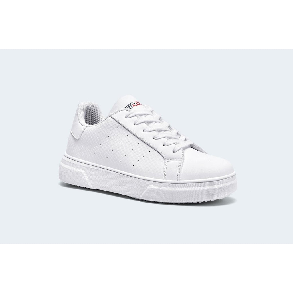 Finily Abby Stylish Women's Trainer - White - Beales department store