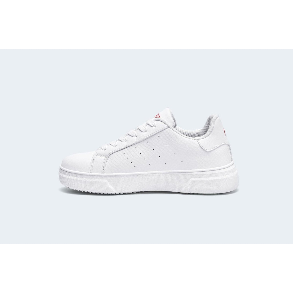 Finily Abby Stylish Women's Trainer - White - Beales department store